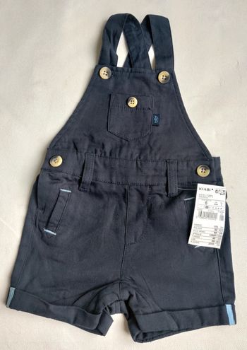 Salopette short neuve