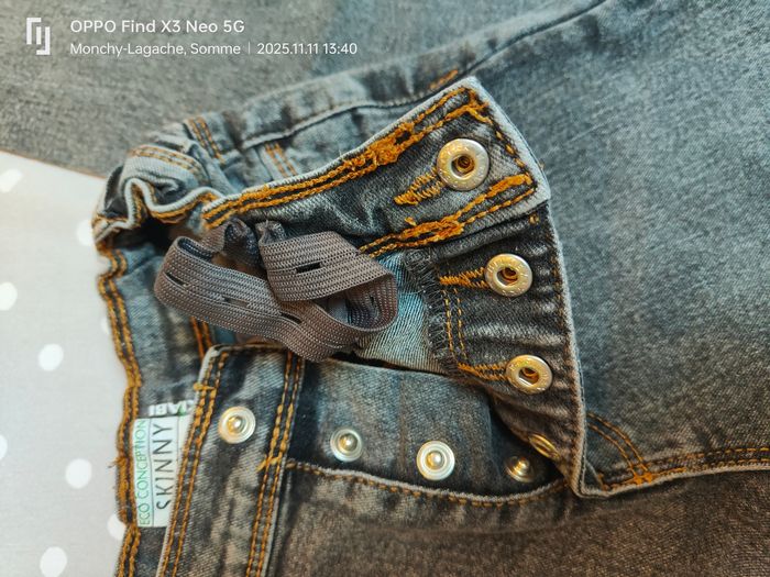 Jean skinny 8ans-126-131cm  Kiabi Réduction jusqu'à -70% - photo numéro 2