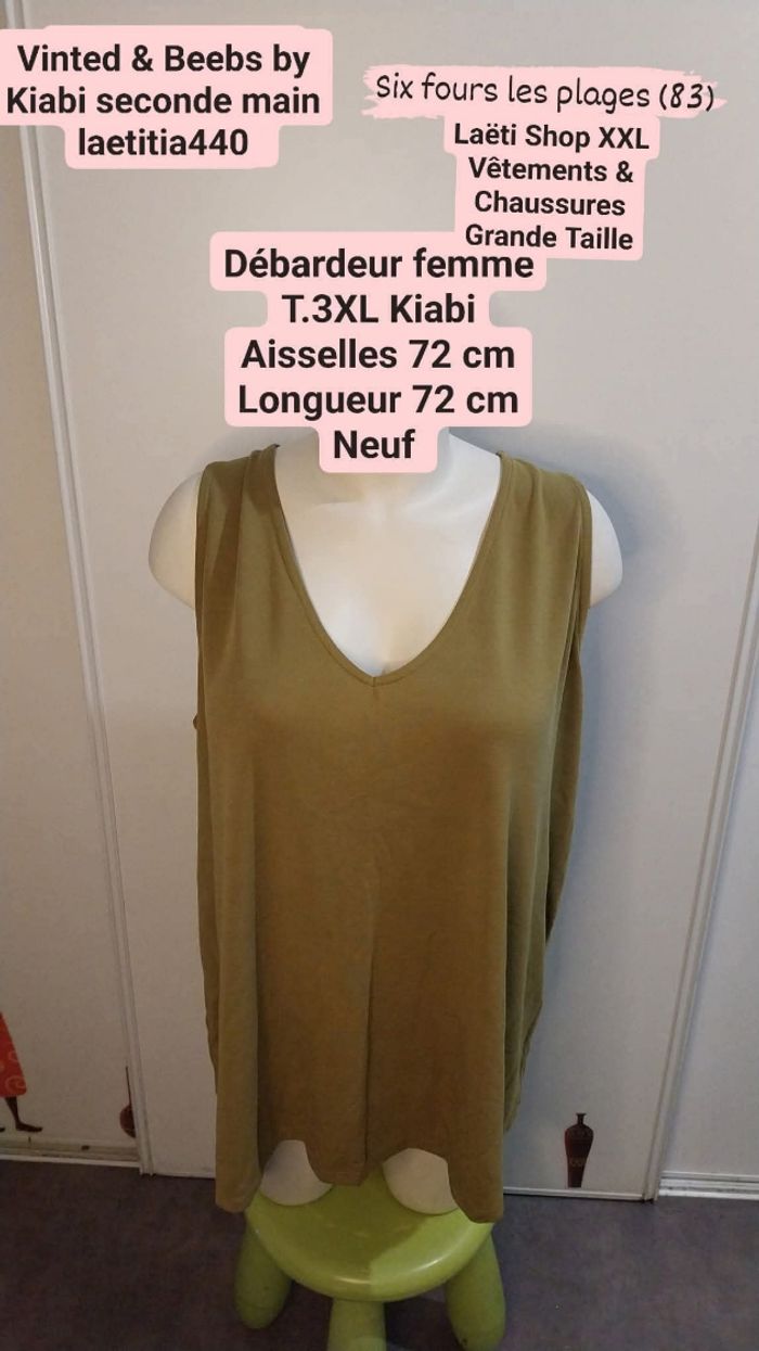 Débardeur T.3XL/50 Kiabi