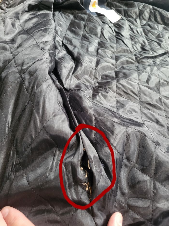 🧥💙 Superbe Veste Carhartt Rework – Taille M – Neuve ! 💙🧥 - photo numéro 5