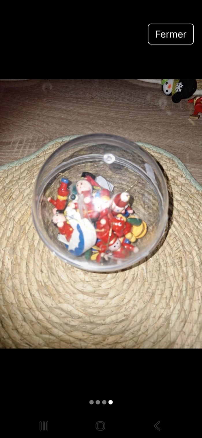 Figurines vintage  pour sapin - photo numéro 3