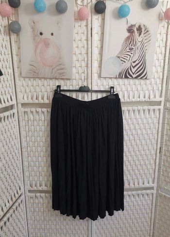 💕Jolie jupe plissée noire femme TL / 40 inextenso 💕