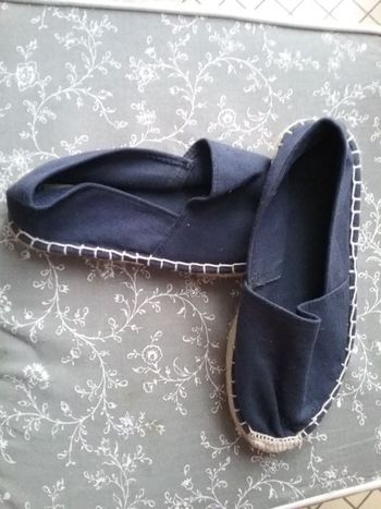 Chaussure espadrille toile