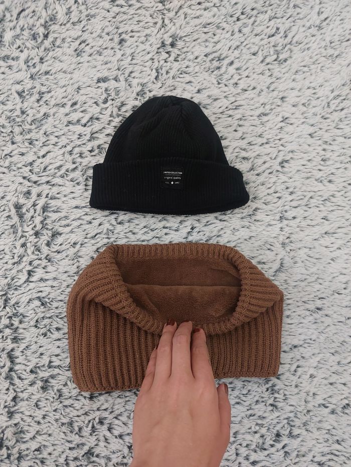 Bonnet et tour de cou 3 à 5 ans