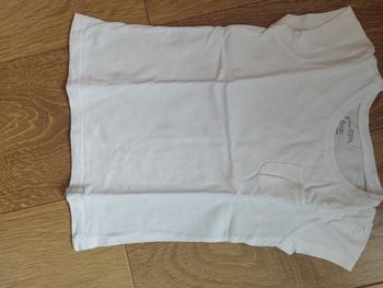 T-shirt manches courtes blanc DPAM - 4 ans