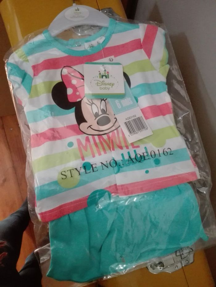 Pyjama été minnie 2 pièces