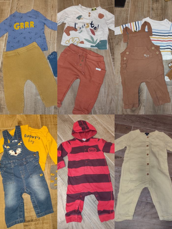 Lot vêtements garçon 6 mois