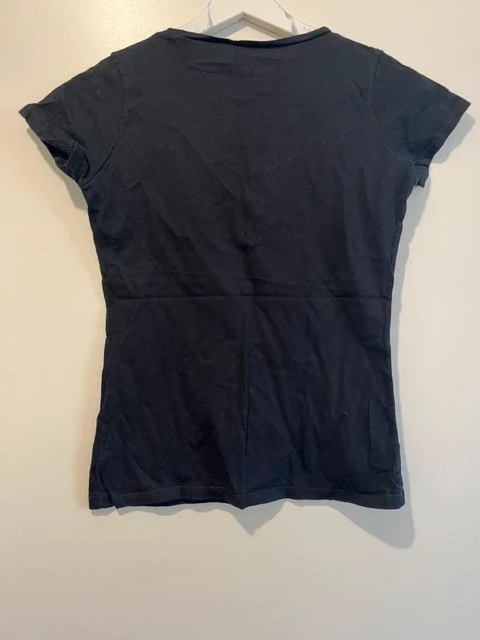 T-shirt noir strass Le Temps des cerises Taille S / 36 - photo numéro 2