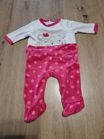 Lot de 2 pyjamas 3 mois
