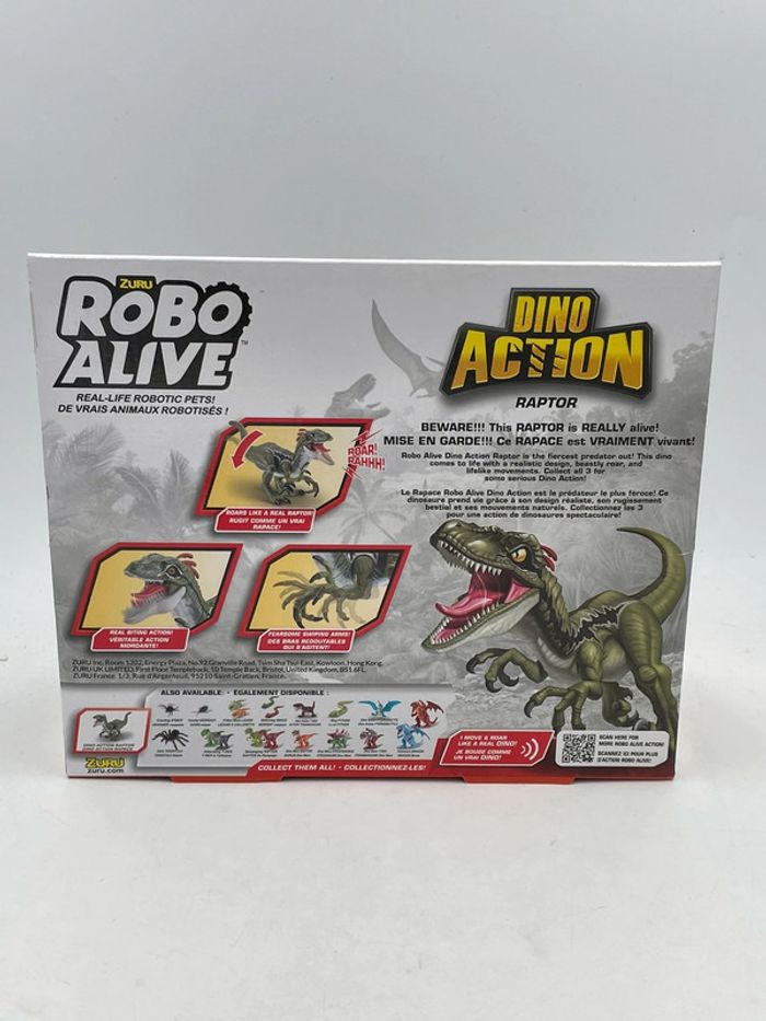 Robo Alive Zuru Dino Action Raptor neuf - photo numéro 3