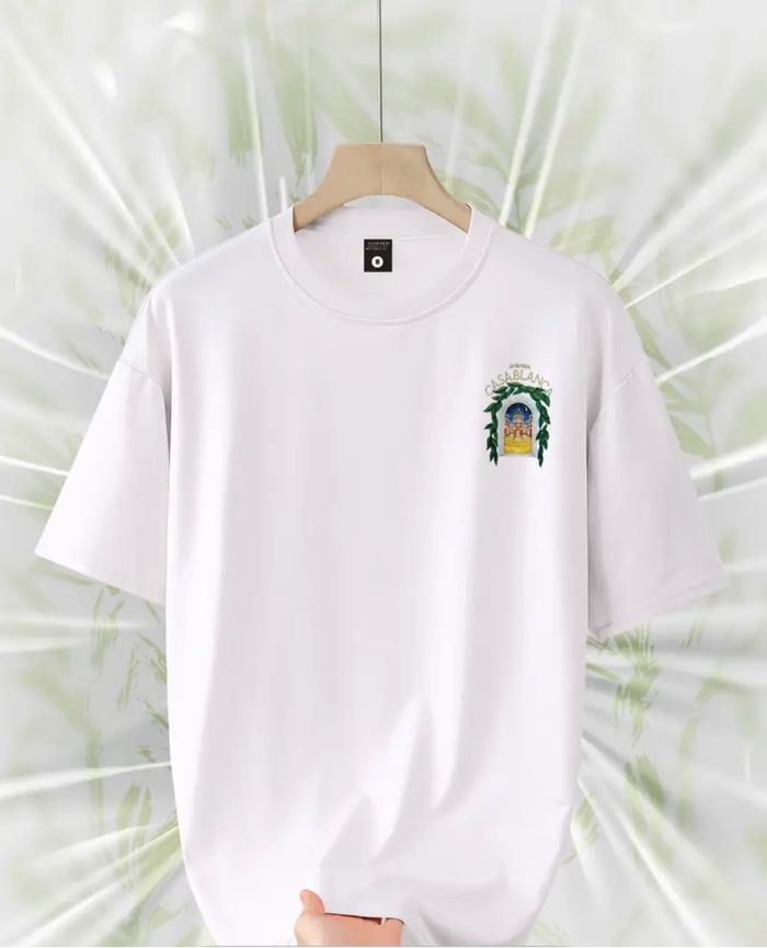 T-shirt Casablanca blanc - photo numéro 2