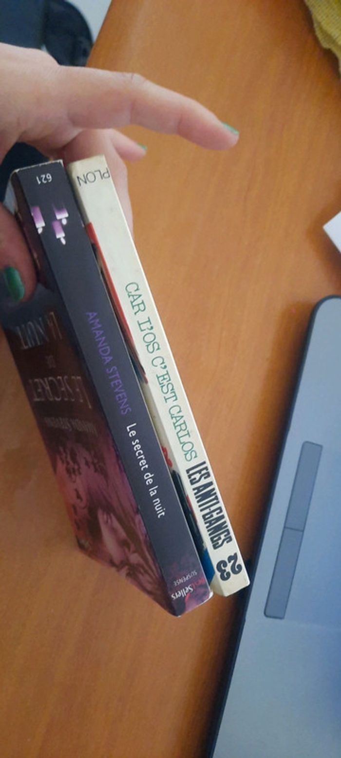 Lot 2 livres policier et suspense - photo numéro 4