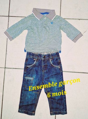 Ensemble garçon 6 mois