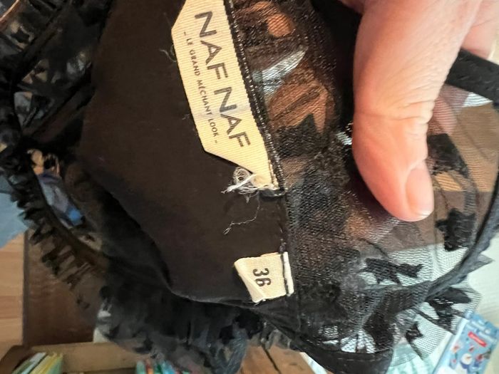 Combinaison naf-naf noire taille 36 - photo numéro 3