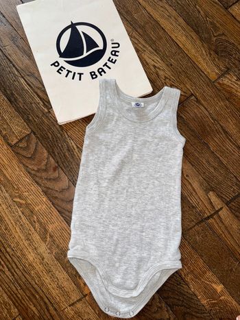 Body petit bateau 18 mois