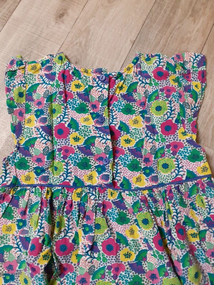 Robe fille légère multicolore fleurie 5 ans - photo numéro 5