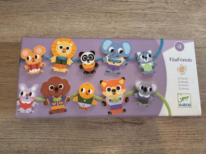 Jeux perle à enfiler