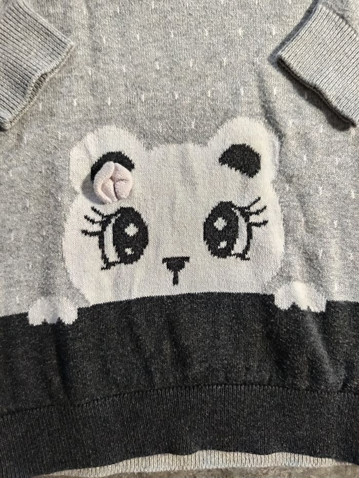 Robe pull chat 12 mois - photo numéro 3