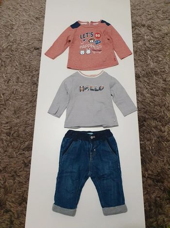 Lot vêtements bébé garçon