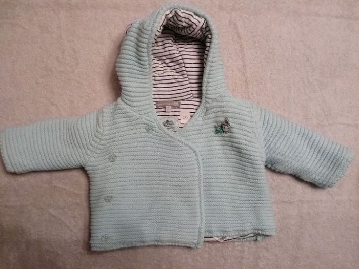 Gilet Sergent Major 3 mois (réf interne C13)(familleac72)