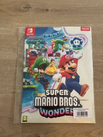 Lithographie poster super Mario bros wonder
