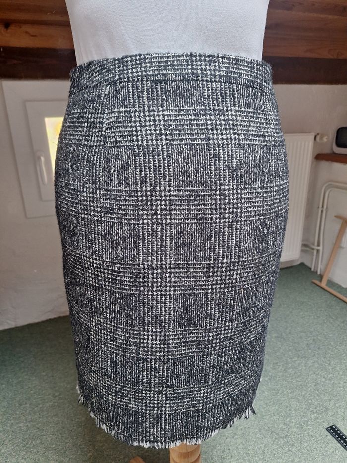 Jupe lainage courte