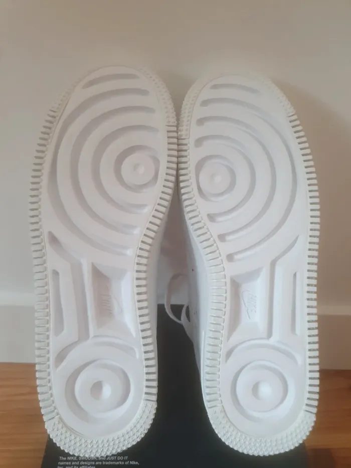 Nike Air Force 1 Sage "full white"(38.5) - photo numéro 8