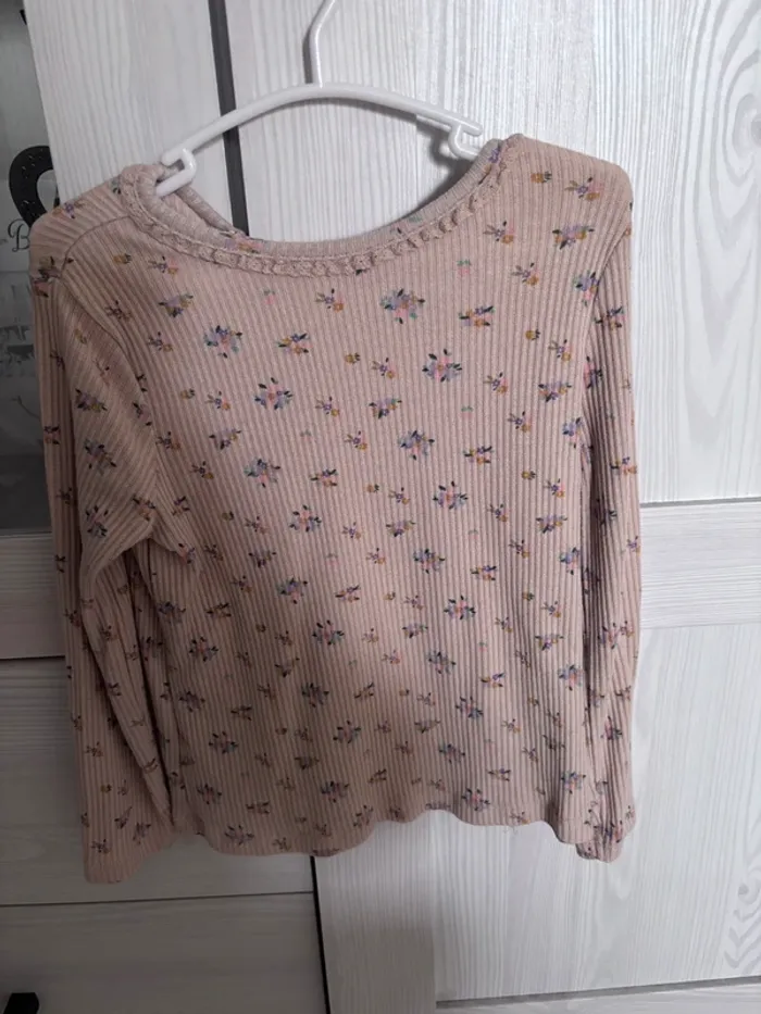 TEE shirt manche longue fille 4 ans kiabi