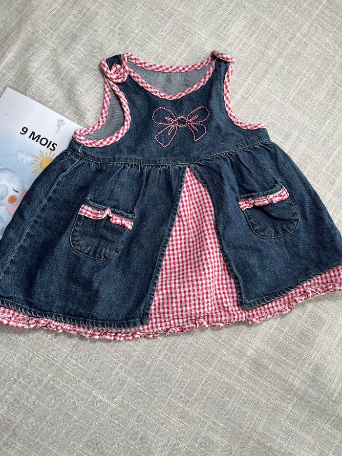 Robe jean et Vichy - photo numéro 2