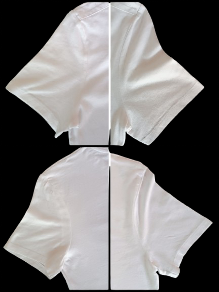 Tee-Shirt Femme - blanc avec inscription - (Taille M) - (TEX) - photo numéro 7