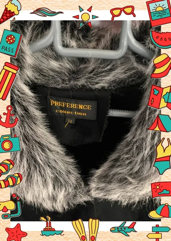 Manteau en fausse fourrure Preference 38 - photo numéro 2
