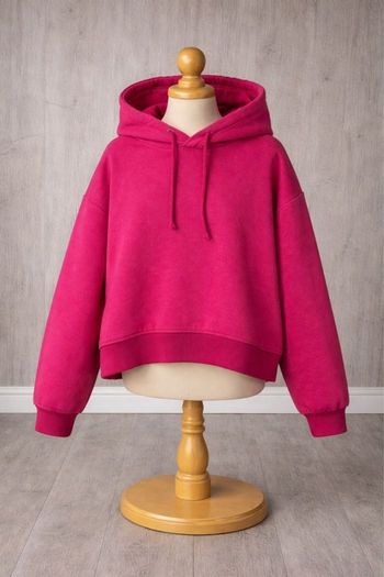 Sweat fuchsia femme , Taille 2XS , Jennyfer