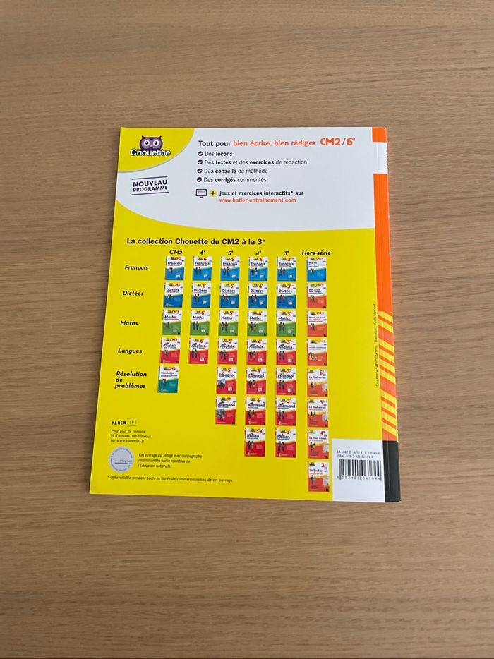 🌟 CAHIER cm2 /6 - photo numéro 5