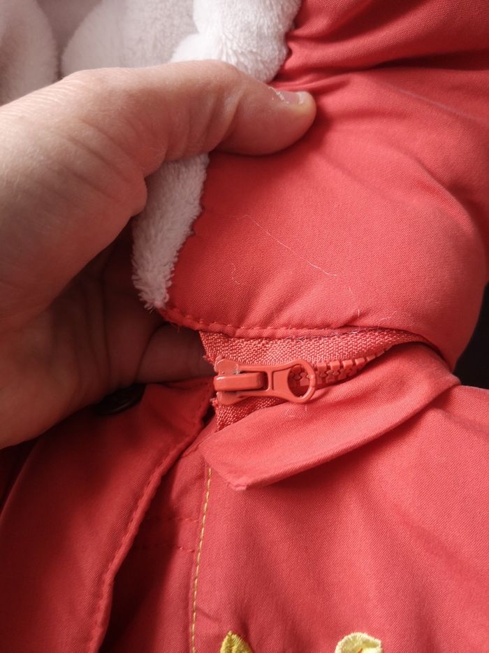 Blouson couleur corail - photo numéro 4