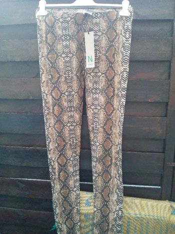 legging marron imprimé serpent * 3e * kiki60230