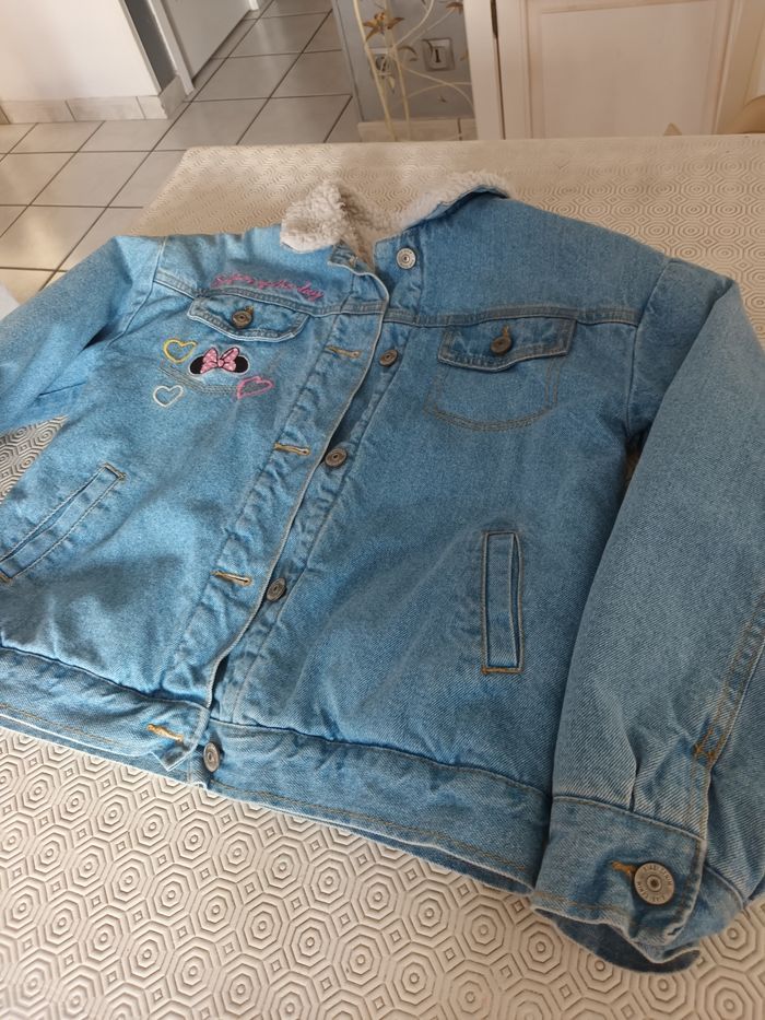 Veste en jean 12 ans minnie kiabi - photo numéro 10