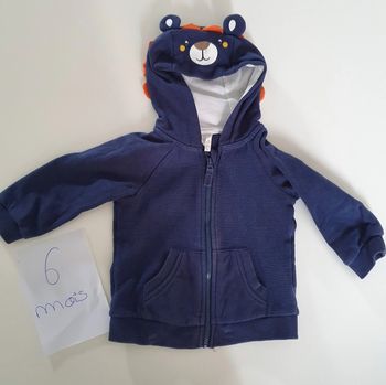 Veste zippé orchestra, 6 mois