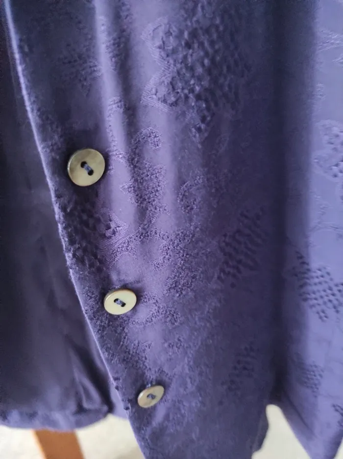 Veste violette foncée Nitya - photo numéro 4