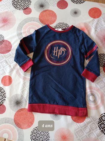 Robe sweat Harry Potter Taille 4 ans