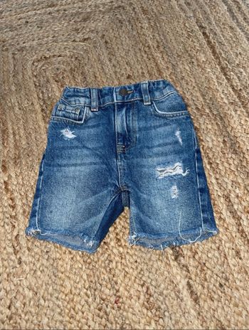 Short jean garçon