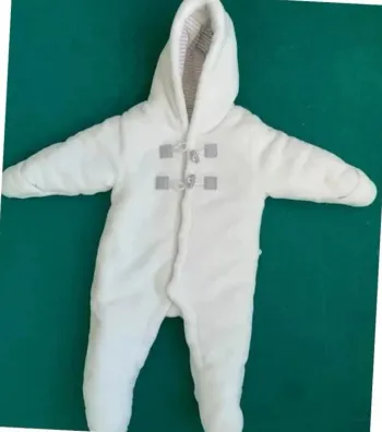 Combipilote blanche mixte 6/12 mois OBAIBI