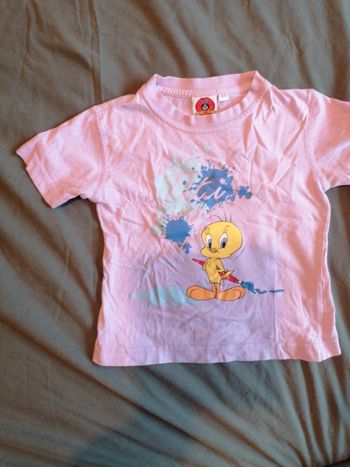 T-shirt Titi Looney tunes 4ans