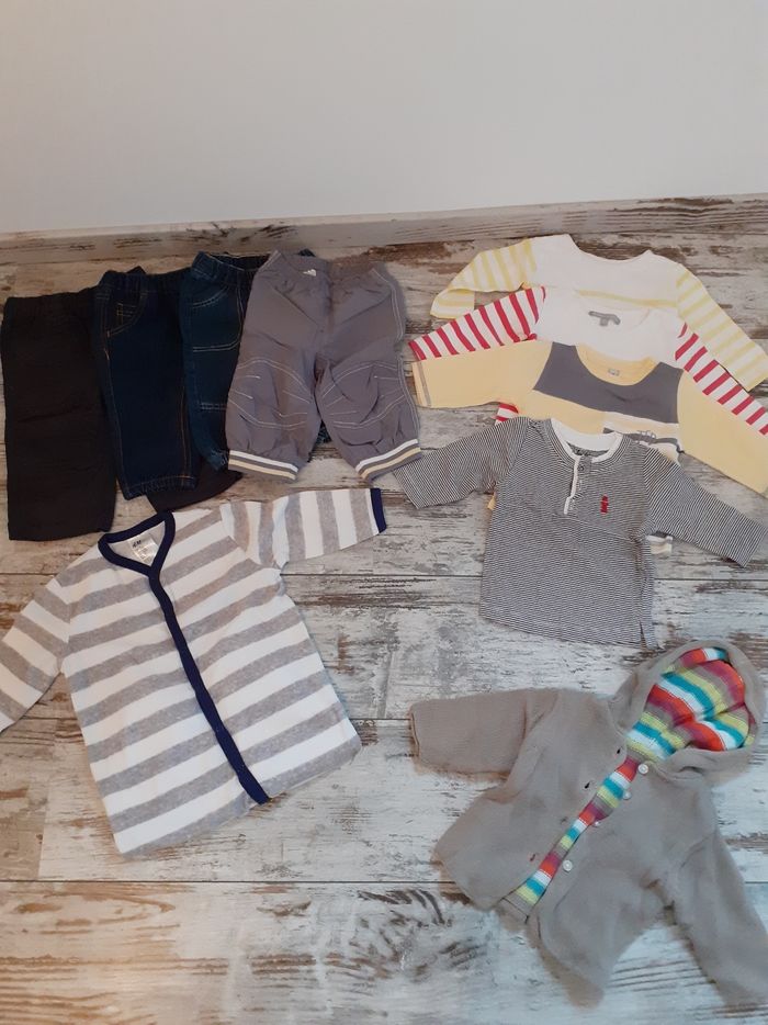 Lot vêtements garçon