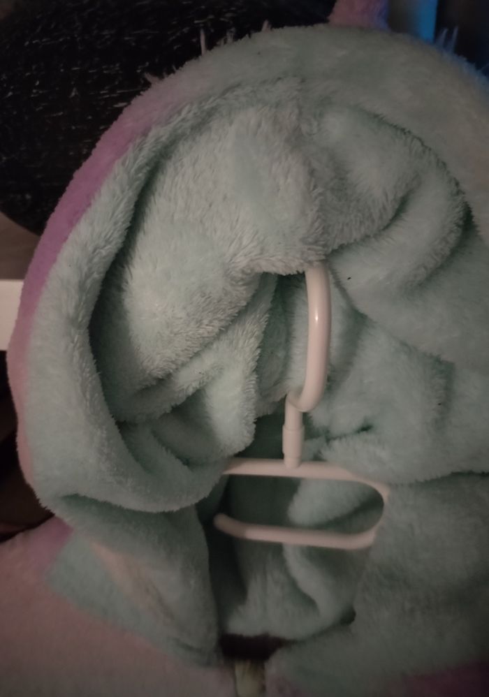 Combinaison pyjamas polaire Licorne multicolore en très bon état - photo numéro 5