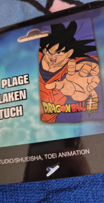Serviette drap de plage  de DBZ dragon ball e
