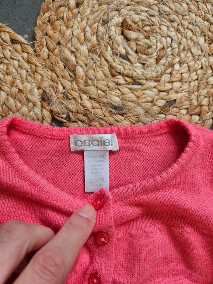 Gilet corail - photo numéro 3