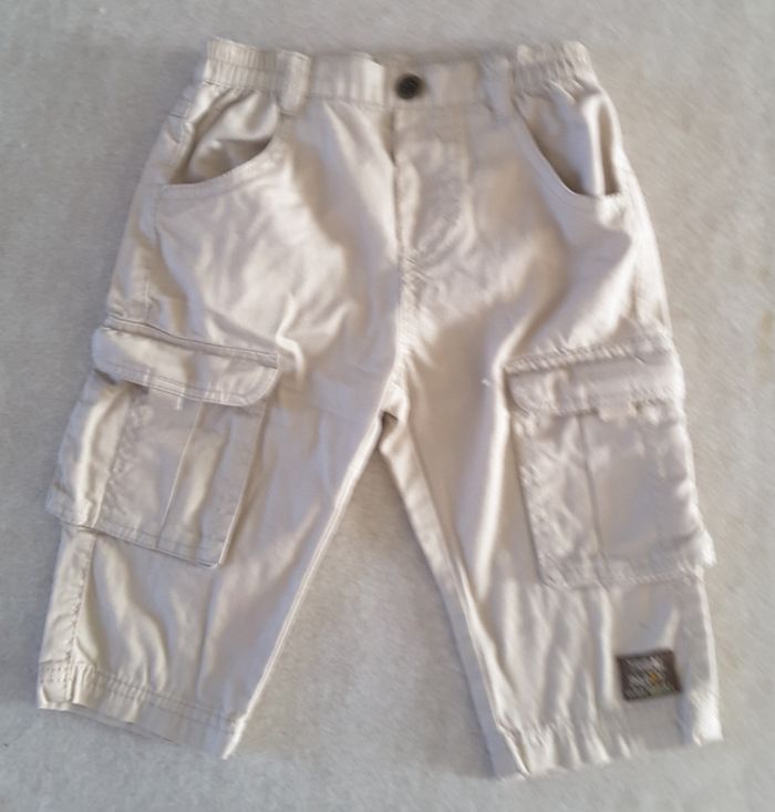 Pantalon beige – P'tit bisou – 6 mois