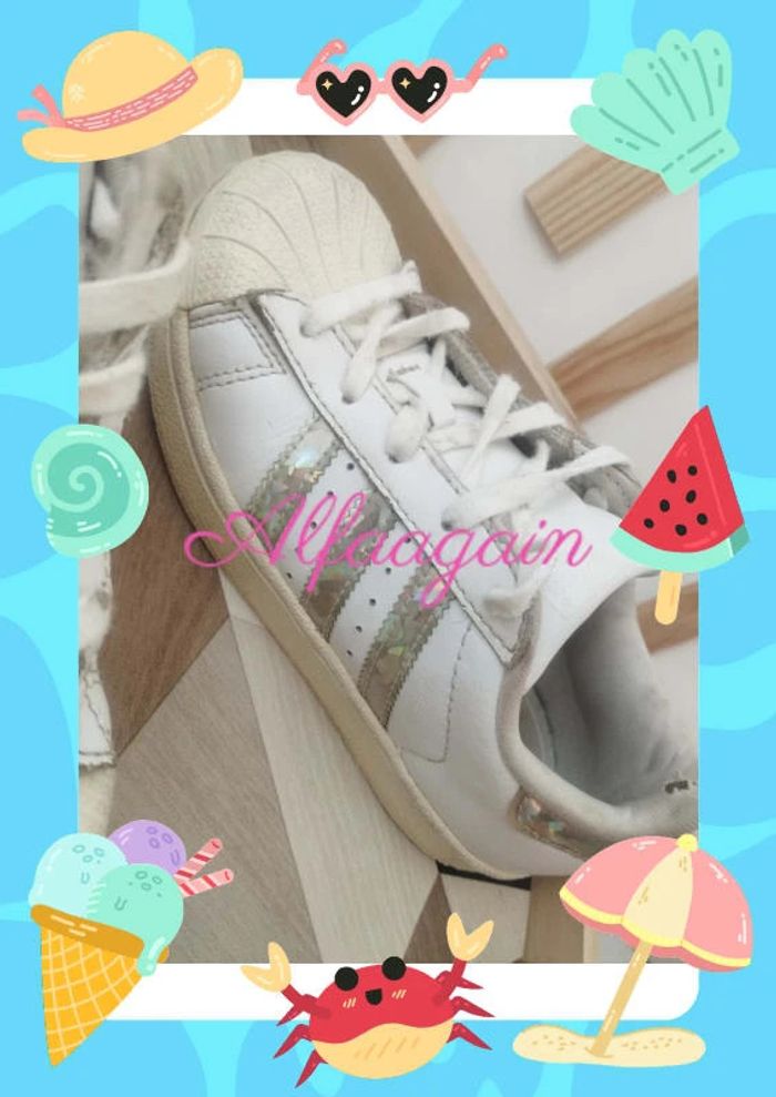 Baskets adidas superstar 30 mixte - photo numéro 2