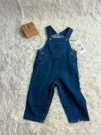 Salopette en jean Cyrillus – Taille 12 mois
