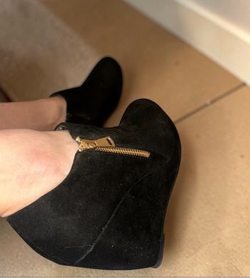 Bottines à Talons Compensés – Très Bon État